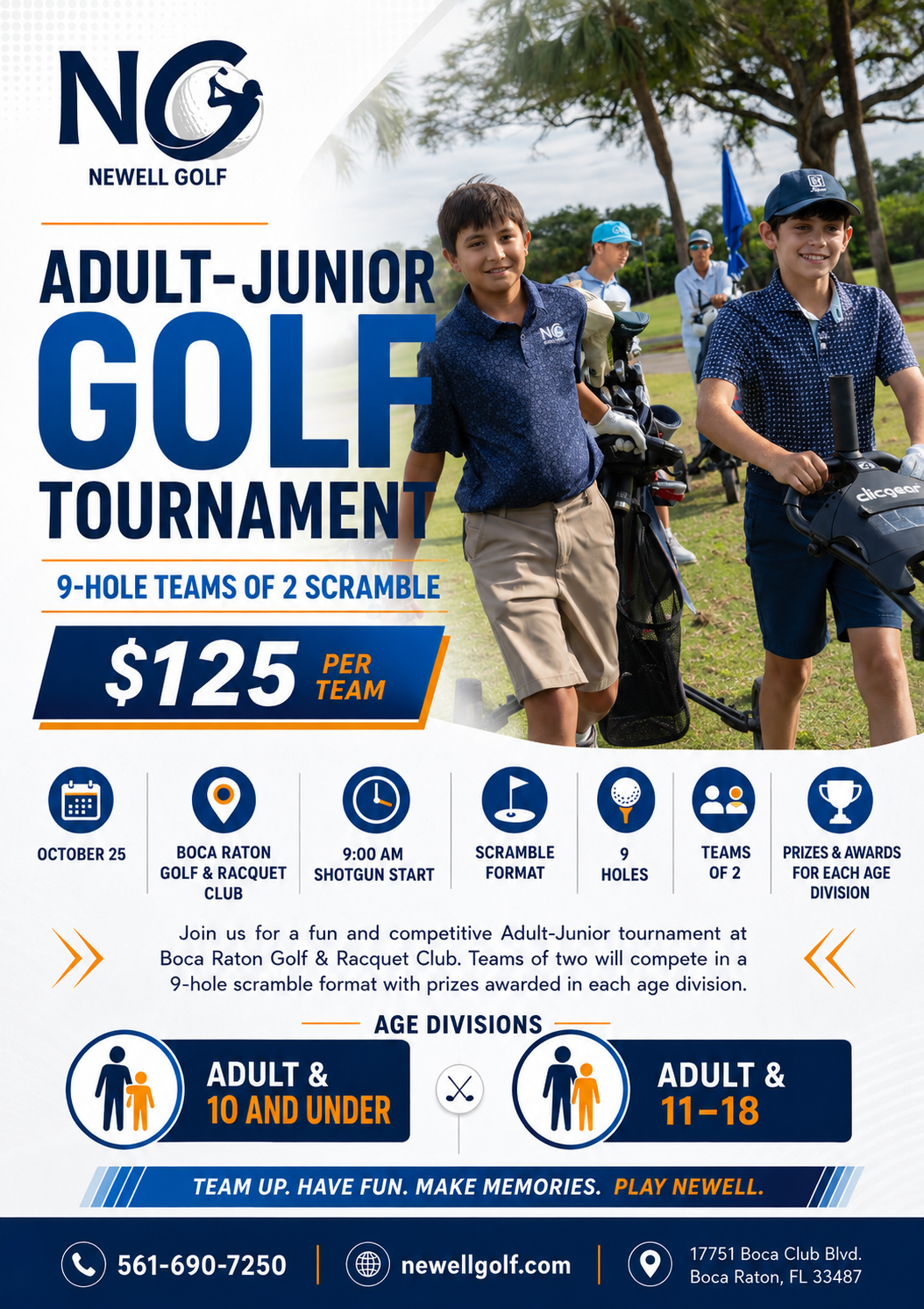 Adult Jr Golf Tournament